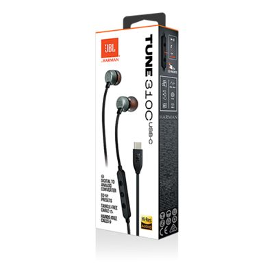 JBL - Audífonos JBL Tune 310C con cable, USB-C-imagen-3