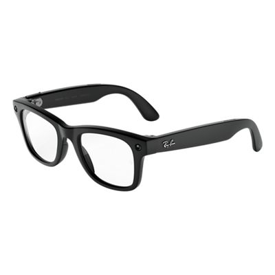 Meta-Ray-Ban Meta (Gen 3) Wayfarer Clear Lenses, Large-slide-2