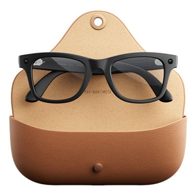 Meta-Ray-Ban Meta (Gen 3) Wayfarer Clear Lenses, Large-slide-3