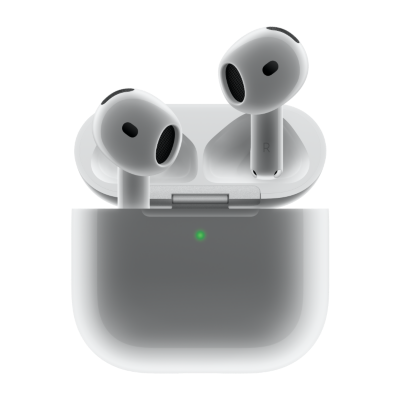 AirPods 4 con funda.