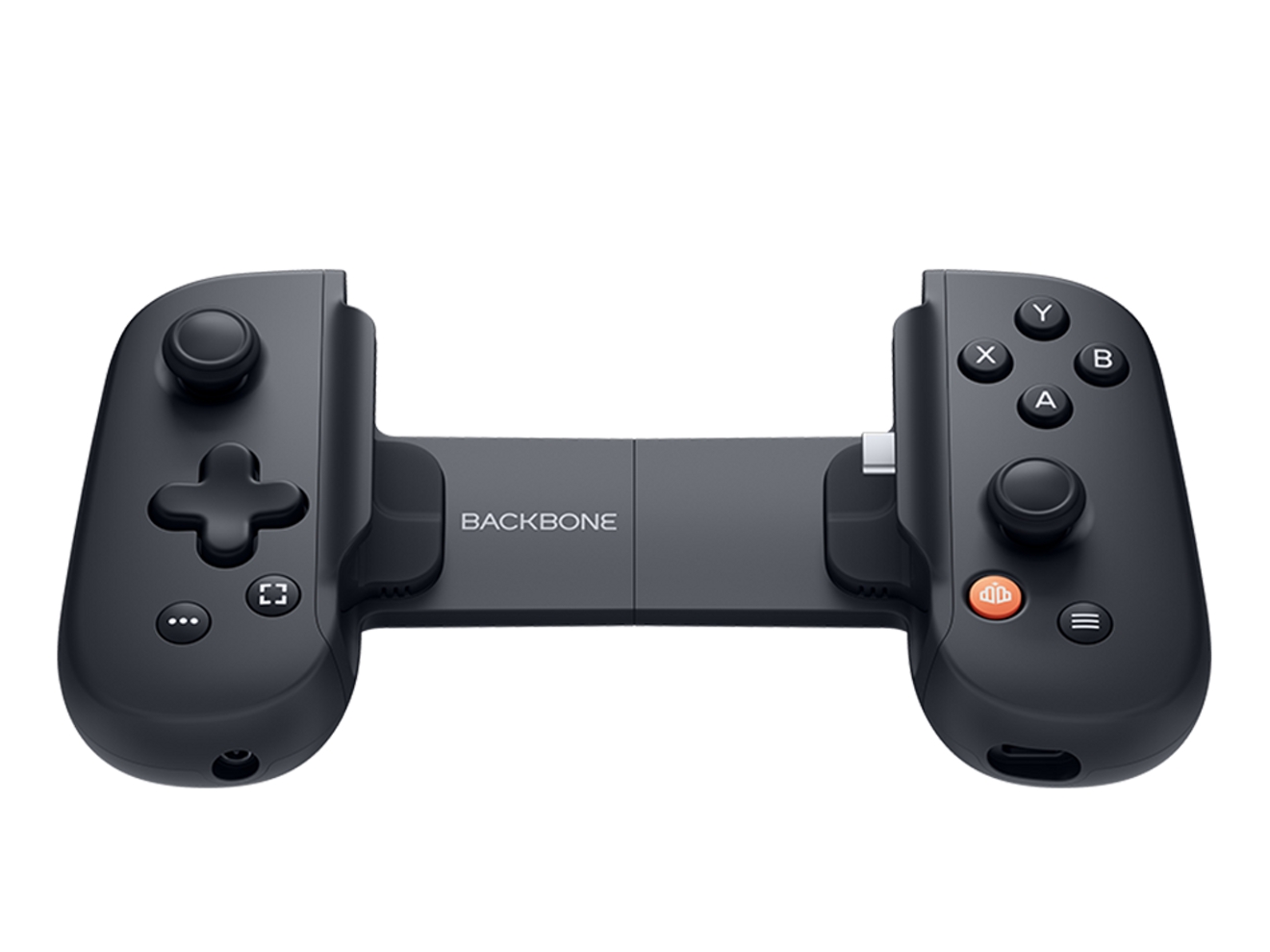 Un control de juegos Backbone One