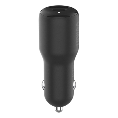 Cargador doble para auto Belkin de  42 W con cable USB-C a USB-C, 1 m - Negro-slide-2