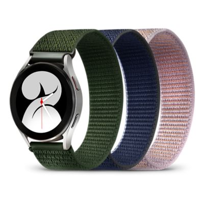 Paquete de 3 pulseras con velcro PureGear para Samsung Galaxy Watch 5/6 - Varios colores