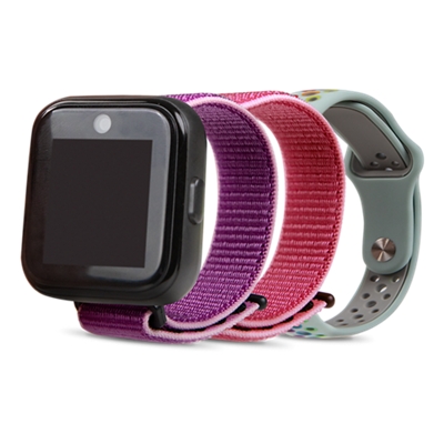 Pulseras PureGear para reloj SyncUP KIDS - Rosa/púrpura/turquesa-slide-0