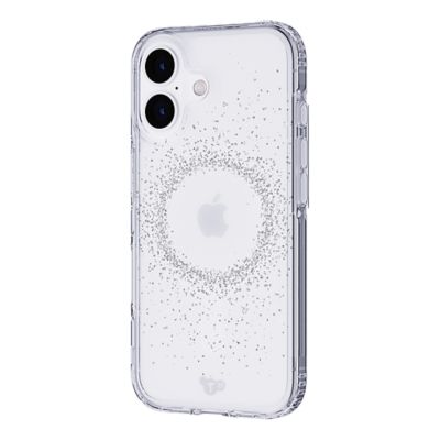 Funda Tech21 Evo Sparkle MagSafe para Apple iPhone 16 - Transparente/Plateado-slide-3