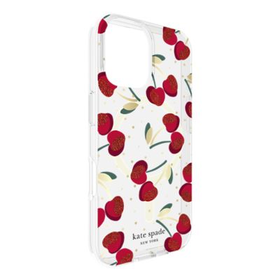 Funda kate spade new york Print MagSafe para Apple iPhone 16 - Cherry Dot-slide-1