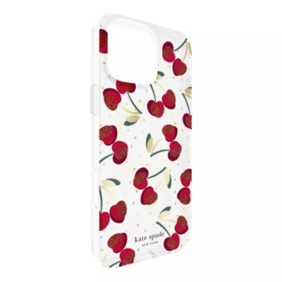 Funda kate spade new york Print MagSafe para Apple iPhone 16 Pro Max - Cherry Dot-slide-1
