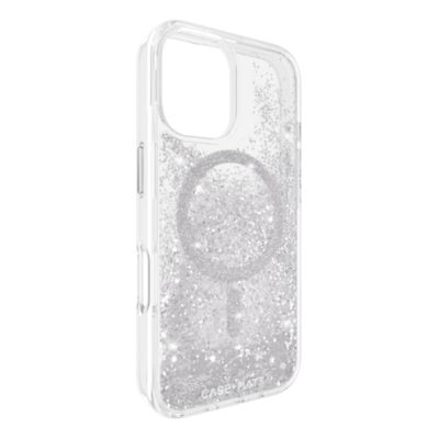 Funda Case-Mate Waterfall MagSafe para Apple iPhone 16 - Plateado-slide-1