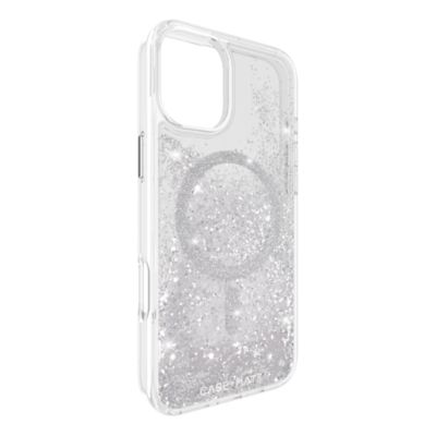 Funda Case-Mate Waterfall MagSafe para Apple iPhone 16 Plus - Plateado-slide-1
