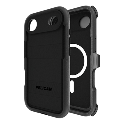 Funda Pelican Voyager con portateléfono/pie de apoyo, MagSafe para iPhone Air - Negro-slide-0