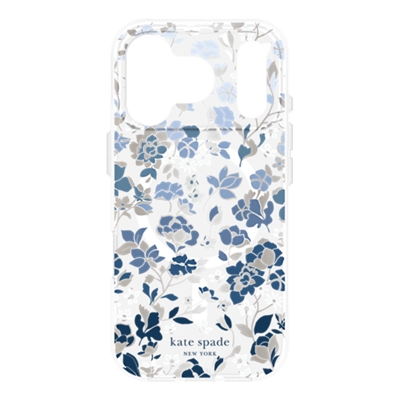 Funda Kate Spade New York con MagSafe para Apple iPhone 17 Pro - Flowerbed Blue-slide-2
