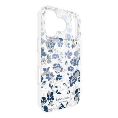 Funda Kate Spade New York con MagSafe para Apple iPhone 17 Pro - Flowerbed Blue-slide-1