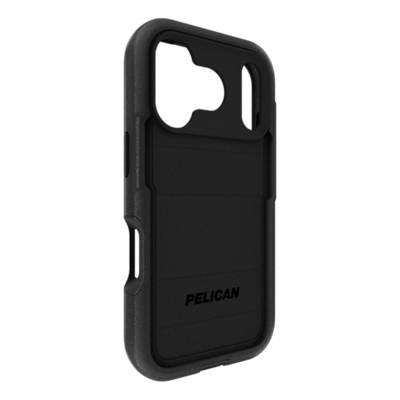 Funda Pelican Voyager con portateléfono/pie de apoyo, MagSafe para iPhone 17 Pro - Negro-slide-1