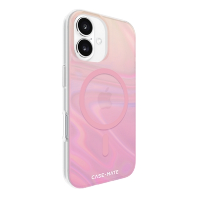 Funda Case-Mate con MagSafe para Apple iPhone 16 - Peach Bubble-slide-1