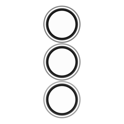 Protector para lente de cámara de vidrio ZAGG para Samsung Galaxy S25+ - Negro/Transparente-slide-2