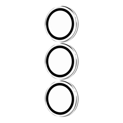 Protector para lente de cámara de vidrio ZAGG para Samsung Galaxy S25+ - Negro/Transparente-slide-3