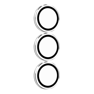 Protector para lente de cámara de vidrio ZAGG para Samsung Galaxy S25+ - Negro/Transparente-slide-1