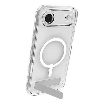Funda ZAGG Crystal Palace con pie de apoyo y MagSafe para iPhone Air - Transparente-slide-1