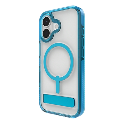 Funda ZAGG Santa Cruz con pie de apoyo y MagSafe para Apple iPhone 17 - Tranquil Blue-slide-3