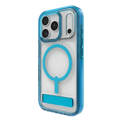Funda ZAGG Santa Cruz con pie de apoyo y MagSafe para Apple iPhone 17 Pro - Tranquil Blue-slide-3