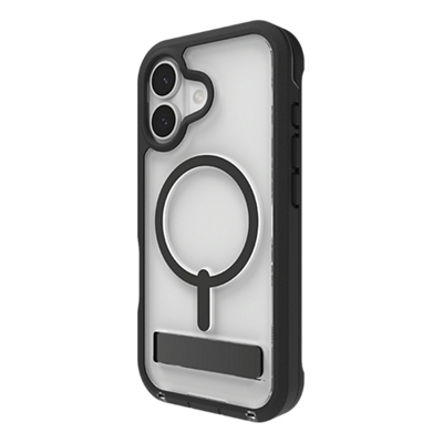 Funda ZAGG Rainier con pie de apoyo y MagSafe para iPhone 17 - Negro-slide-3