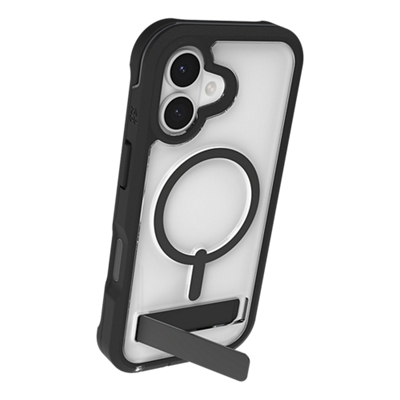 Funda ZAGG Rainier con pie de apoyo y MagSafe para iPhone 17 - Negro-slide-1