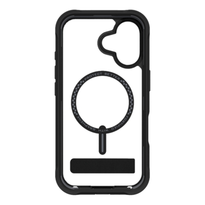 Funda magnética ZAGG Rainier para Apple iPhone 16 - Negro/Transparente-slide-0