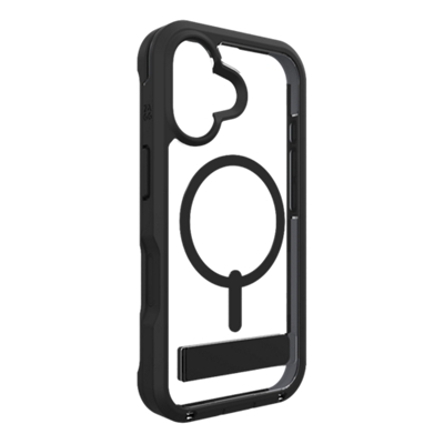 Funda magnética ZAGG Rainier para Apple iPhone 16 - Negro/Transparente-slide-1