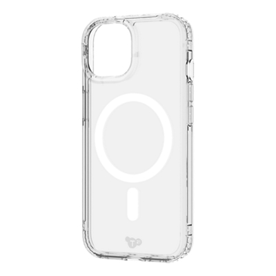 Funda Tech21 Evo Clear con MagSafe para Apple iPhone 16e/15/14/13 - Transparente r2-slide-3