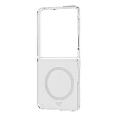 Funda magnética Tech21 EvoClear para Samsung Galaxy Z Flip7 - Transparente-slide-1