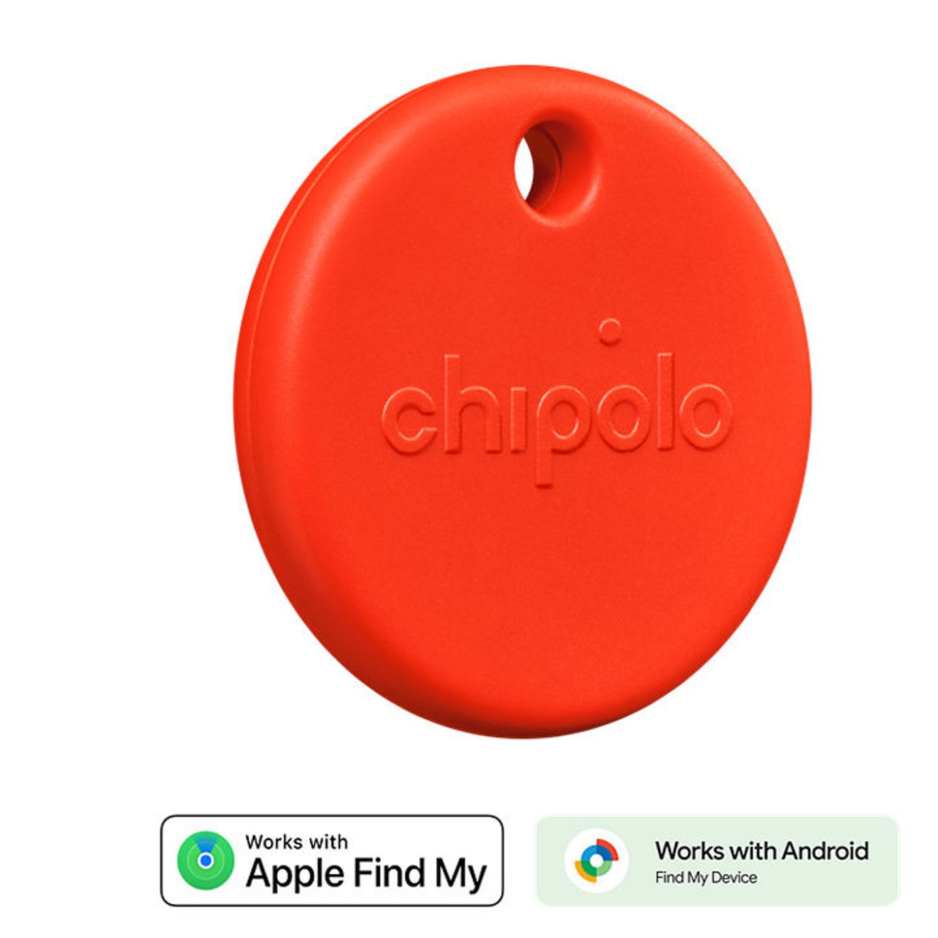 Rastreador POP. Compatible con la app Encontrar de Apple y de Android.