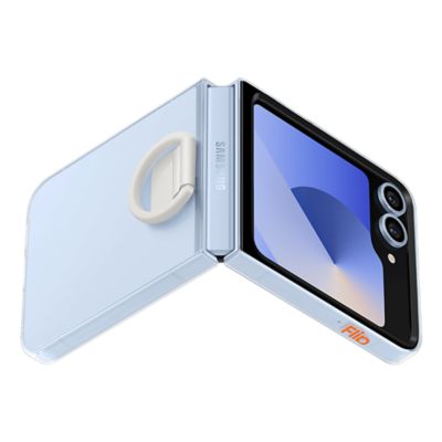 Samsung-Funda transparente Samsung con anillo para Samsung Galaxy Z Flip6-imagen-1