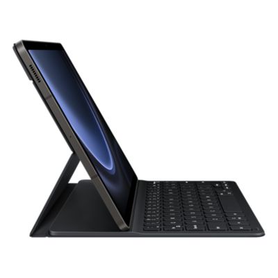 Teclado Samsung Book Cover Slim con AI Key para Galaxy Tab S10 FE 5G/S9 FE 5G/S9 5G - Negro-slide-2