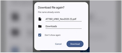 instrucción para Android