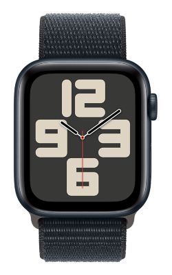 Apple Watch SE 2.ª gen. 44 mm - Aluminio medianoche con correa deportiva medianoche