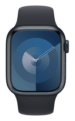 Apple Watch Series 9 41 mm - Aluminio medianoche y correa deportiva medianoche P/M