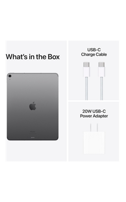 Apple iPad Air de 11 pulgadas (M2) - Gris espacial - 1 TB-slide-3