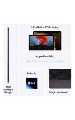 Apple iPad Pro de 13 pulgadas (M4) - Negro espacial - 512 GB-slide-3