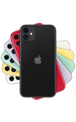 Vista trasera del iPhone 11 - Negro-slide-2