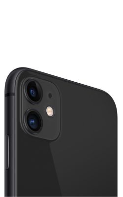 Vista izquierda del iPhone 11 - Negro