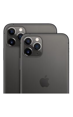 Vista izquierda del iPhone 11 Pro - Gris espacial