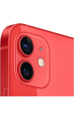 Vista izquierda del iPhone 12 - (PRODUCT)RED