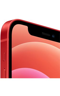 Vista derecha del iPhone 12 - (PRODUCT)RED