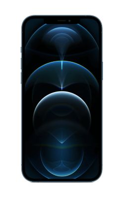 Vista trasera del iPhone 12 Pro Max - Azul pacífico