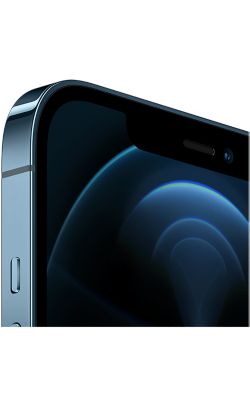 Vista derecha del iPhone 12 Pro Max - Azul pacífico