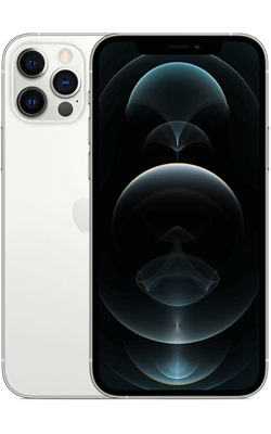 Vista frontal del iPhone 12 Pro - Plata-slide-0