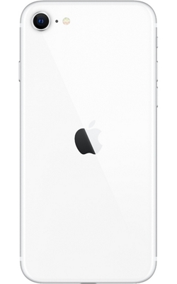 Vista trasera del iPhone SE - Blanco-slide-1