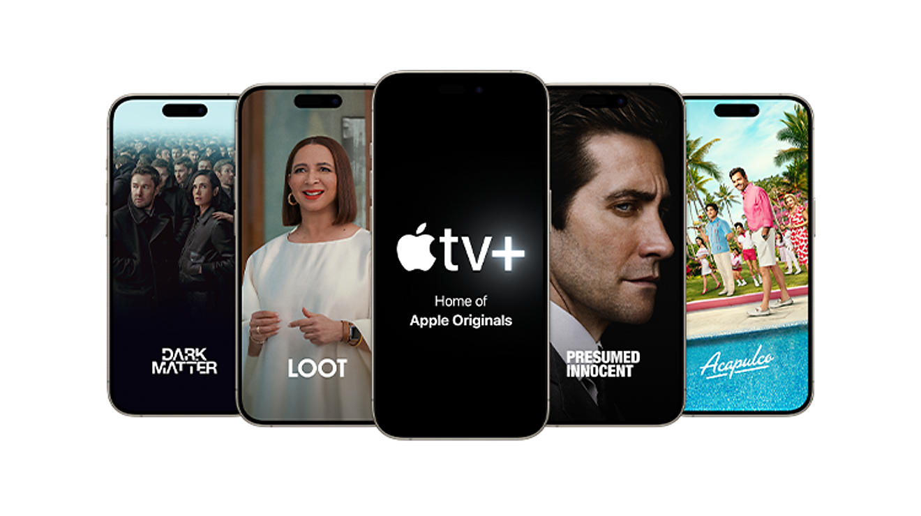 Programas de TV y películas en Apple TV Plus, como Dark Matter, Loot, Presumed Innocent y Acapulco.