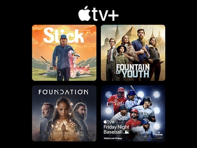 Imágenes promocionales de Stick, Fountain of Youth, Foundation y Friday Night Baseball.