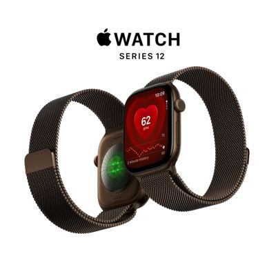 Apple Watch Series 12 con el logotipo Apple Watch.